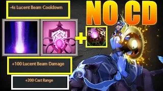 No CD Lucent Beam Bad Juju Amazing Talent Tree | Dota 2 Ability Draft