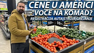 CENE U AMERICI | STRUJA, GREJANJE, AUTO, HRANA