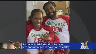 Suspects In I-95 Standoff To Face Weapons Charges