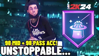 This 6'7 Playshot is an ELITE PG in The Rec! NBA 2K24 Random Rec Gameplay