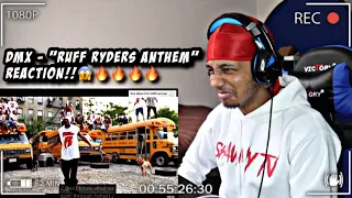 DMX - Ruff Ryders' Anthem | REACTION!!🔥🔥🔥