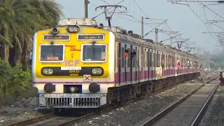 Modern Colorful Icf Medha Emu Local Arrived & Departure Beautiful Balagarh Station