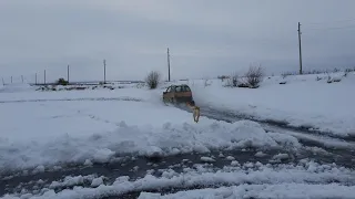 Ока 4×4 с отвалом