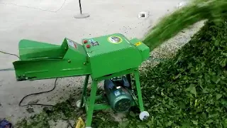 grass chaff cutter machine