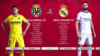 Villareal vs Real Madrid | Estadio de la Ceramica | La Liga Matchday 24