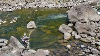 Fly Fishing Best Trout River I’ve ever Seen - Truck Camping