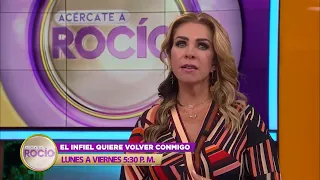 PROMO “El infiel quiere volver conmigo” Programa del 05 de octubre del 2022 / Acércate a Rocío