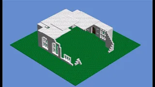 Tutorial - LEGO mansion 7/11 (model 2)