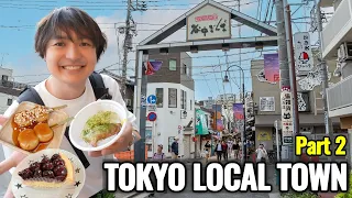 Less Tourist Tokyo Local Town Part 2, YanakaGinza Food Street Nippori Station, Nishi Nippori Ep.490