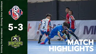 HIGHLIGHTS PERTANDINGAN : BINTANG TIMUR SURABAYA 3 x 5 SAFIN FC