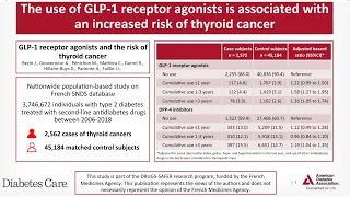 Actung: the anti-obesity drugs GLP-1 RAs may increase thyroid cancer risk, new study shows