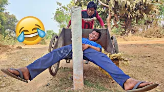 TRY TO NOT LAUGH CHALLENGE Must watch new funny video 2021_by fun sins।village boy comedy video।ep44