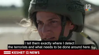 Female IDF commander talks about battle with Hamas terrorists - Keshet 12 News (IL) - 18.10.23