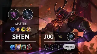 Shen Jungle vs Kindred - EUW Master Patch 11.12