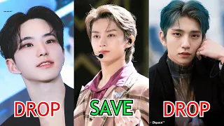 Save One  Drop Two Kpop Idols Edition( VERY HARD) | 50 Rounds | Kpop games 2023 | Kpop quiz  trivia