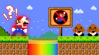 STOP JUMPING! Mario Wonder But Mario Can't Jump, Mario Jump are Forbidden here! | ADN MARIO GAME