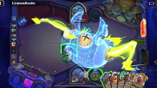 New legendary card animation  Zilliax 3000 Deluxe Whizbang's Workshop Hearthstone 2024