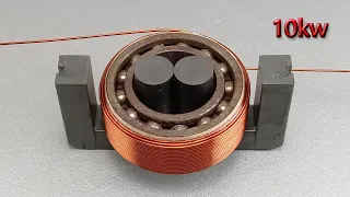 Amazing Free 220v 10kw Energy Generator From Transformer Tools And Copper Wire