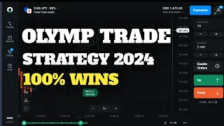 Best Olymp Trade Strategy 2024 - $10 to $300 || 100% Win No Loss