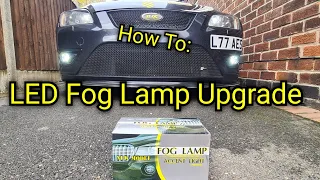 How To Fit Ford Focus ST LED Front Bumper Fog Light Units
