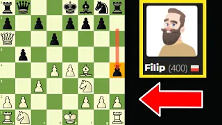 400 ELO Rating Climb with Chess.com Bots - How to beat Juan, Filip, and Elani