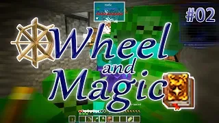 WheelAndMagic #02 - ЗОМБИ-АПОКАЛИПСИС - КВАРЦЕВЫЙ ДРОБИТЕЛЬ И КИРКА - сборка 1.12.2 с таумкрафт 6