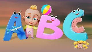 Phonics Song | Learn ALPHABETS With Fun | Nursery Rhymes For Kids | Happy Tots