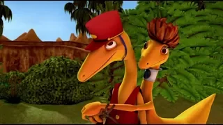 Поезд динозавров Город троодонов Мультфильм для детей про динозавров