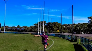 AFL GOAL AFTER THE SIREN