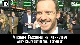 Michael Fassbender Premiere Interview - Alien Covenant