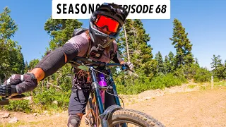 riding a DOWNHILL BIKE at DEER VALLEY!