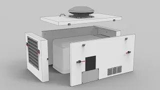 Generac compatible Standby Generator noise enclosures by Zombiebox