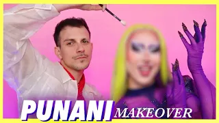 PUNANI me transforme en DRAG QUEEN ! Drag Race Makeover 🏁