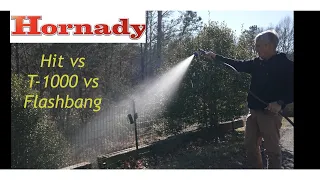 Hornady HIT vs T-1000 vs Flash bang Target Indicators.