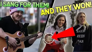 guess the song, WIN A PRIZE!! (Public Music Prank)