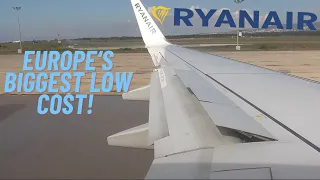 CHEAP FLIGHT WITH RYANAIR! Boeing 737-800 Take off from Paphos (FR9264)