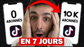 De 0 à 10 000 abonnés sur TikTok en 7 jours  ? ( Le guide étape par étape )