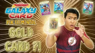 GOLD CARD ?! Boboiboy Galaxy Card Pek Elemental Part 2 - Unpacking & Review