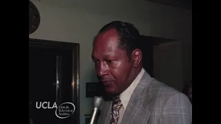 KTLA News: "Mayor Tom Bradley interviewed about transit strike" (1974)