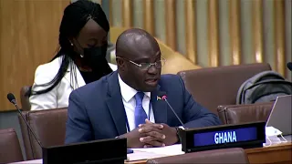 Amb. Harold Agyeman Remarks at Fifth Committee, 1st meeting - General Assembly, 76th session