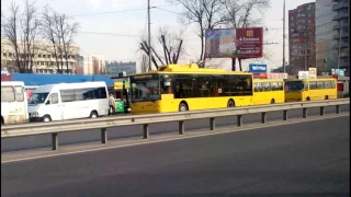 Троллейбус №12|Trolleybus №12 Вул. Юрiя Смолича - Залізничний вокзал Центральний