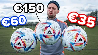 CHEAP vs EXPENSIVE World Cup ball - what should you buy?