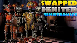 FNaF Speed Edit - Swaped Ignited Animatronics!