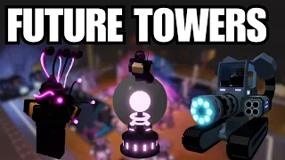 FUTURISTIC TOWERS ONLY│TOWER BATTLES│