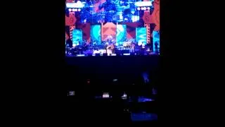 Carlos Santana's opening act for Rod Stewart