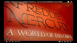Freddie: A World Of his Own Exhibition, Sotheby's WOW!