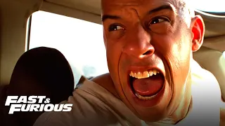 The Fast and The Furious | Brian Saves Vince in a High Speed Truck Heist