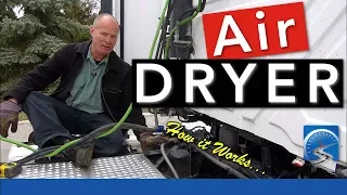 How the Air Dryer Works to Pass CDL Air Brake Pre-Trip Inspection Test