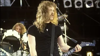 Metallica “Enter Sandman”, presentación en el Wembley Stadium de Londres, Inglaterra 20 Abril 1992.