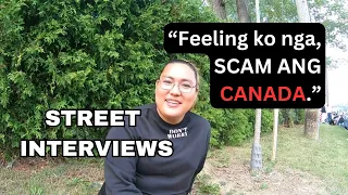 Street Interviews With Filipinos In Canada | Taste Of Manila 2023